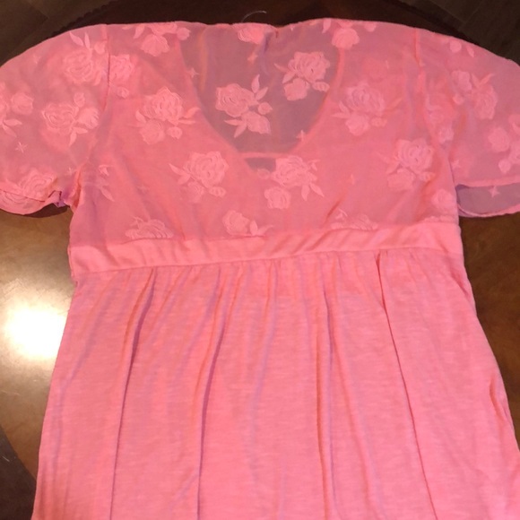 Torrid Floral Embroidered Babydoll Top 3X NWOT - Picture 6 of 8